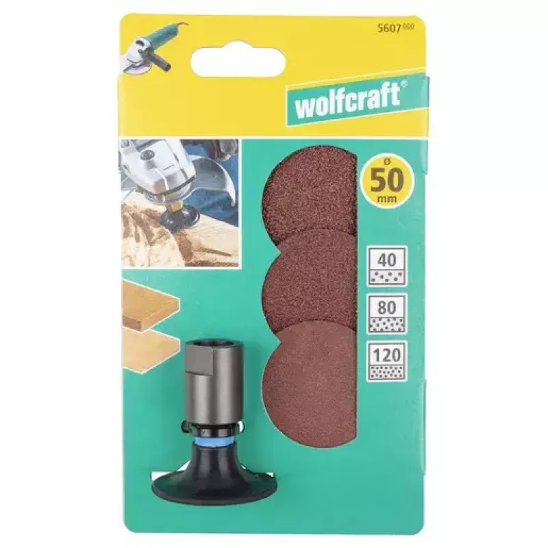 Disco de desbaste Wolfcraft GmbH 5607000 apto para metal madera