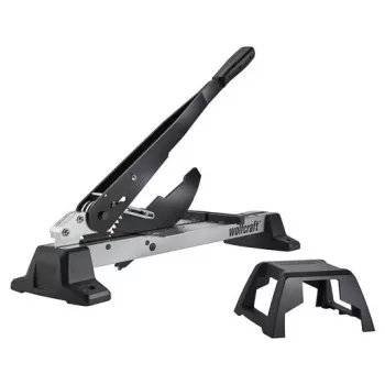 Wolfcraft VLC 1000 aluminio negro 37 cm ancho de corte