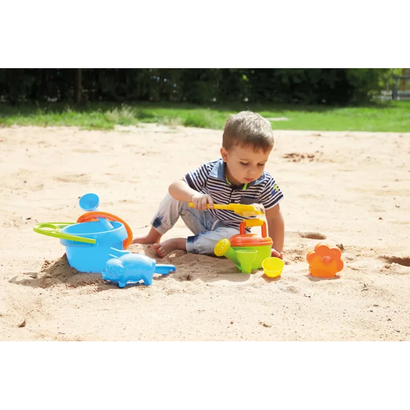 Set de juguetes de arena Lena Happy Sand Boys I 10 uds.