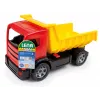 Camión Lena GIGA TRUCKS volquete azul rojo surtido