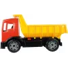 Camión Lena GIGA TRUCKS volquete azul rojo surtido