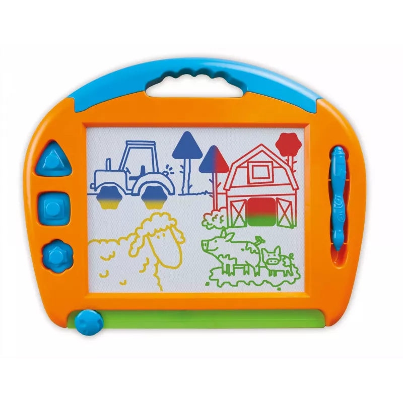 Pizarra de dibujo magnética para niños Simm Spielwaren Colour magic drawing board big