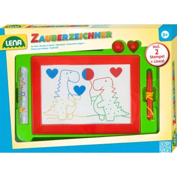 Pizarra magnética para niños Simm Spielwaren Colour magic pizarra pequeña