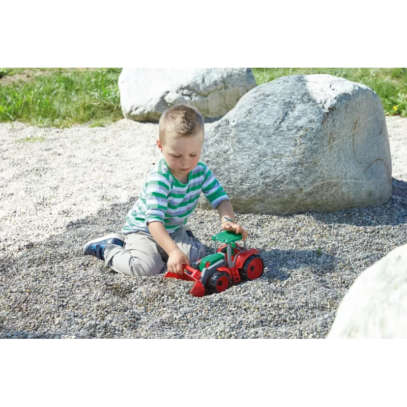 Lena 04407 tractor de juguete/pista de juguete