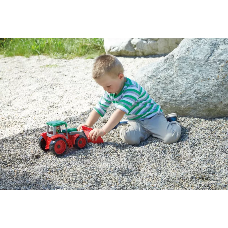 Lena 04407 tractor de juguete/pista de juguete