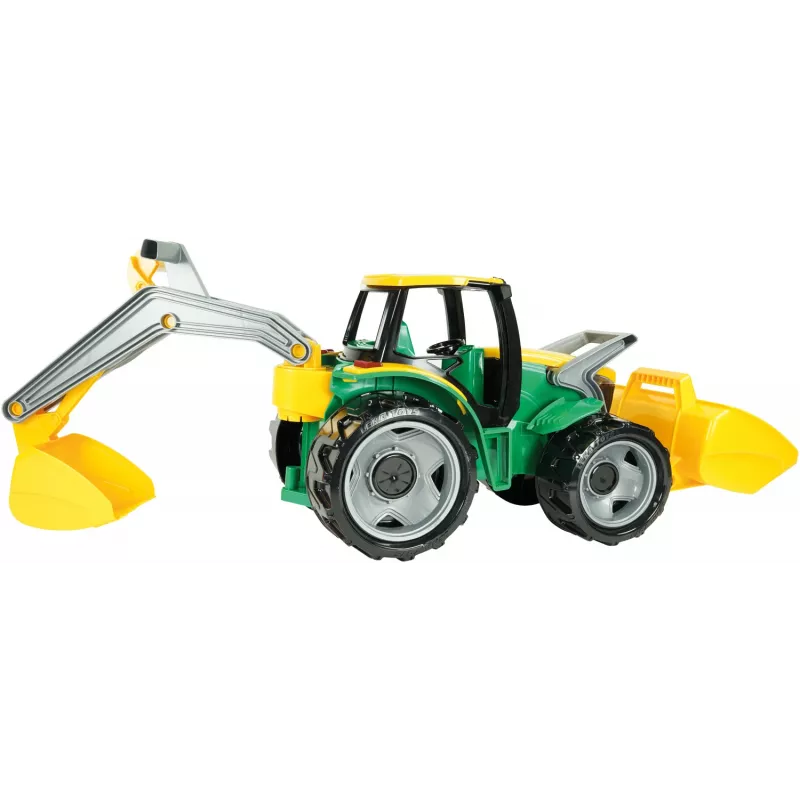 Tractor Lena GIGA TRUCKS ZL-02080 con cargador frontal y excavadora