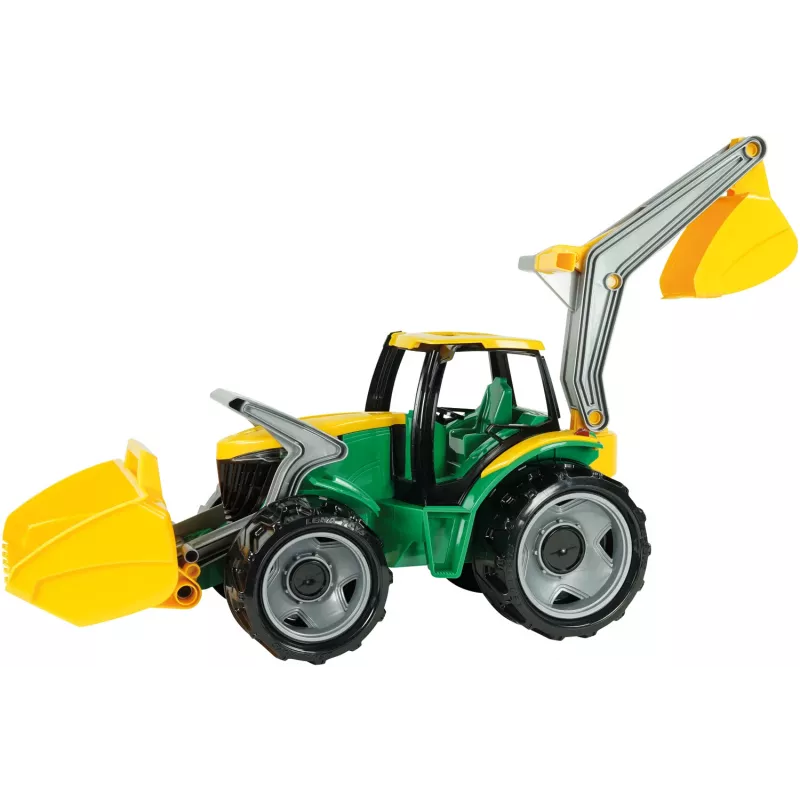 Tractor Lena GIGA TRUCKS ZL-02080 con cargador frontal y excavadora