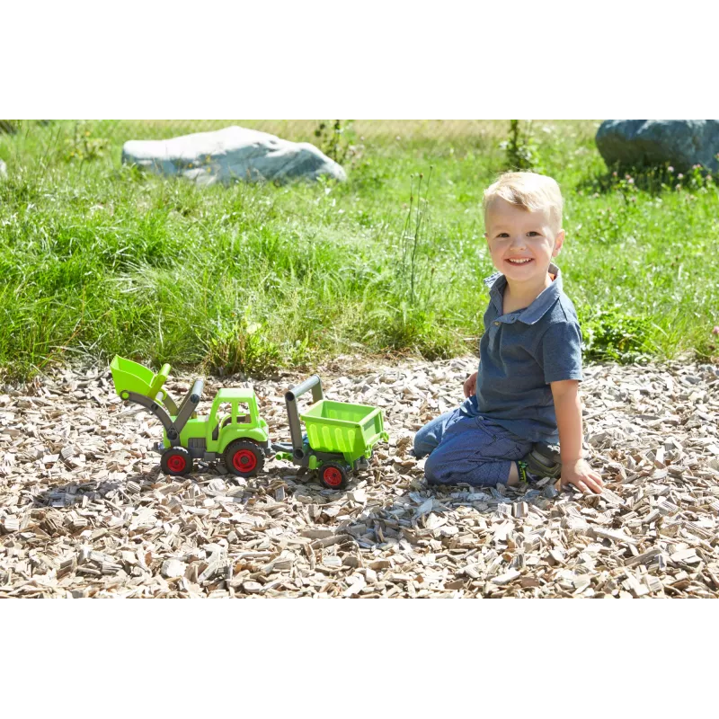 Tractor Lena EcoActives 04213 multicolor plástico madera 2+
