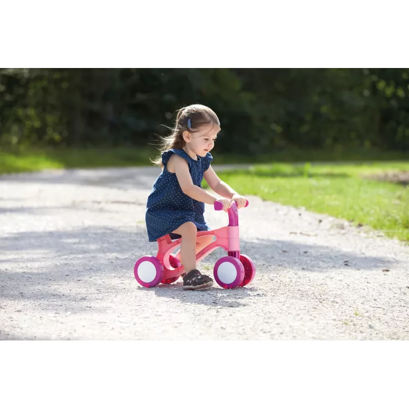 Patinete de cuatro ruedas Lena My First Scooter rosa