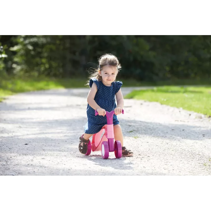 Patinete de cuatro ruedas Lena My First Scooter rosa