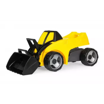 Cargadora Lena GIGA TRUCKS 02145 plástico acero negro amarillo