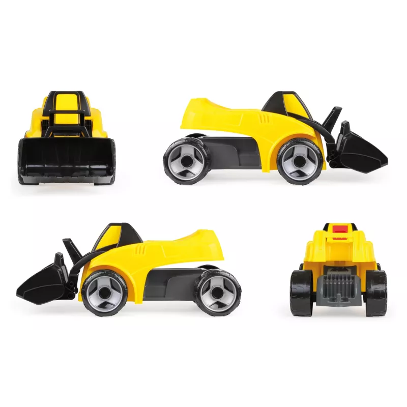 Cargadora Lena GIGA TRUCKS 02145 plástico acero negro amarillo