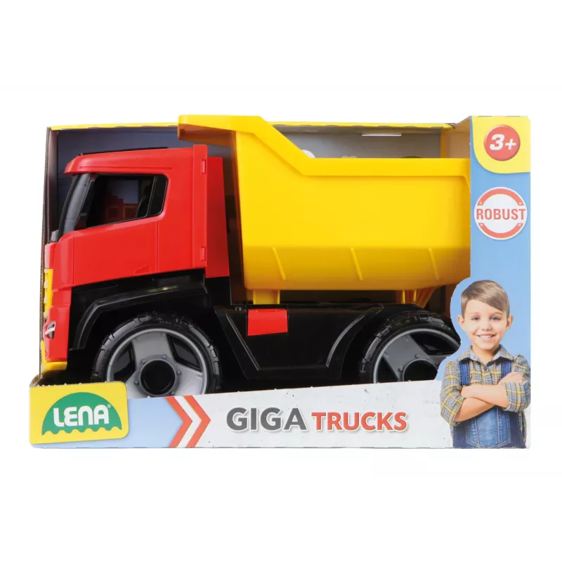 Volquete Lena GIGA TRUCKS Titan, camión, 3 años, plástico, multicolor