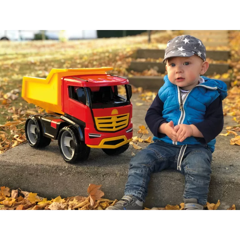 Volquete Lena GIGA TRUCKS Titan, camión, 3 años, plástico, multicolor