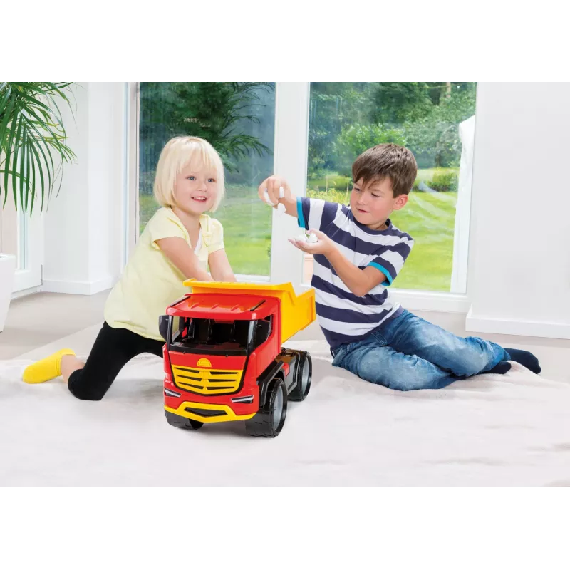 Volquete Lena GIGA TRUCKS Titan, camión, 3 años, plástico, multicolor
