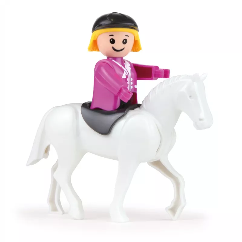 Camión Lena TRUXX carruaje con caballos y accesorios