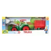 Tractor de juguete con remolque de heno Lena Truxx 04428 envase abierto – set de juego de plástico