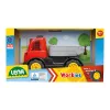 Volquete de juguete Lena 01260 – construcción robusta, diseño multicolor, vehículo de juguete infantil