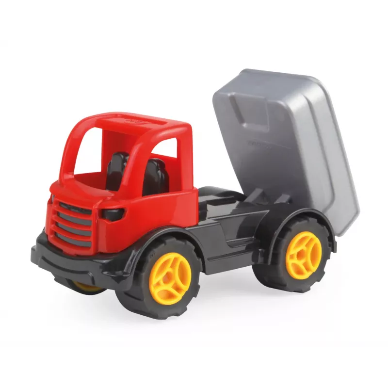 Volquete de juguete Lena 01260 – construcción robusta, diseño multicolor, vehículo de juguete infantil