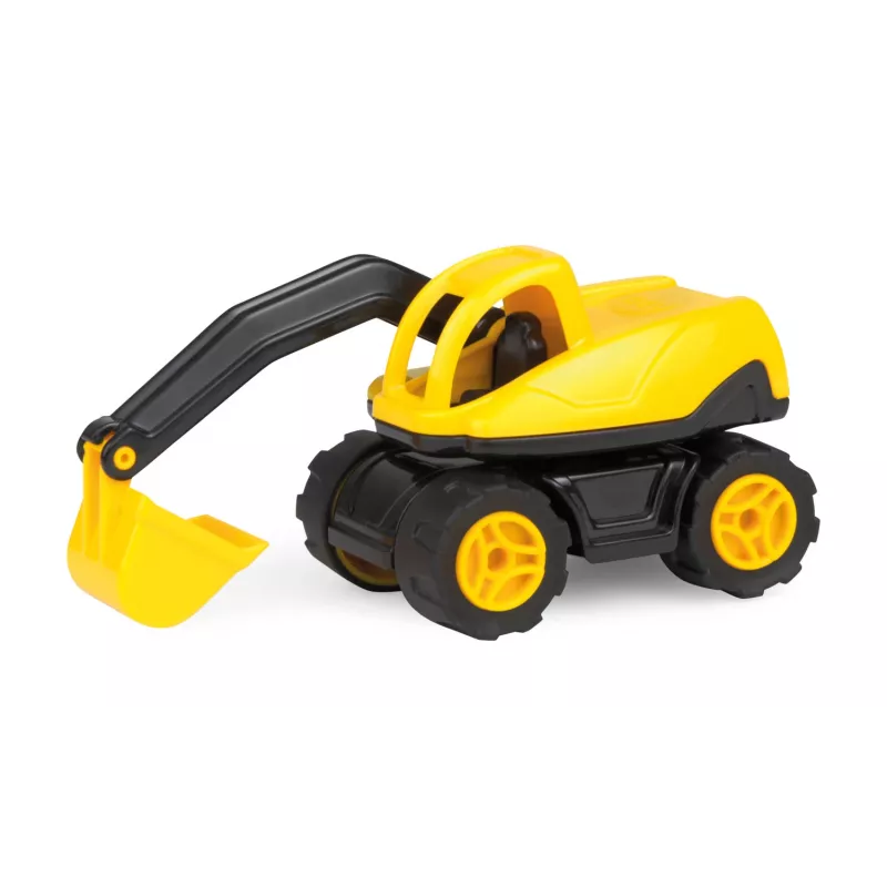 Excavadora de juguete caja Lena 01261 – set de construcción infantil, modelo de plástico