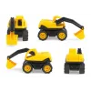 Excavadora de juguete caja Lena 01261 – set de construcción infantil, modelo de plástico