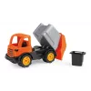 Camión de basura de juguete Lena 01264 — juguete infantil de metal y plástico, multicolor, a partir de 1,5 años