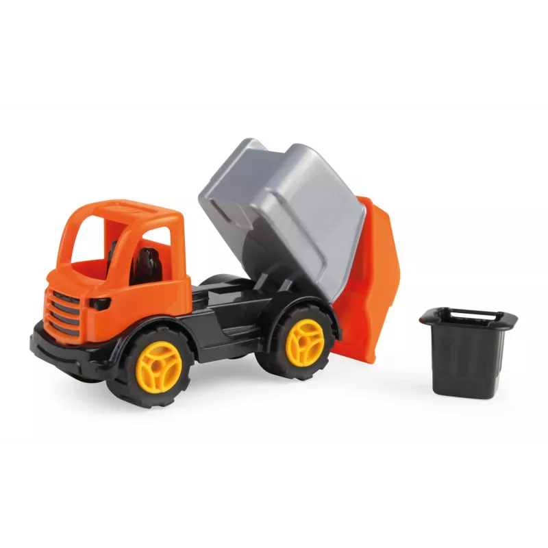 Camión de basura de juguete Lena 01264 — juguete infantil de metal y plástico, multicolor, a partir de 1,5 años