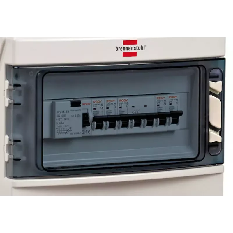 Unidad de distribución de alimentación Brennenstuhl 1154900011 7 salidas AC 400V