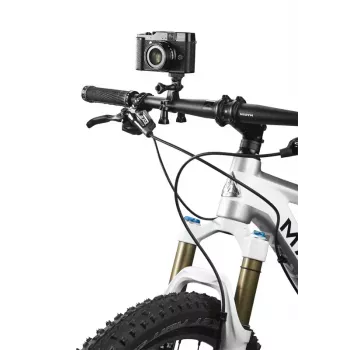Cullmann Cross CX126 negro rosca de 1/4 de pulgada compatible con GoPro