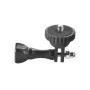 Cullmann Cross CX126 negro rosca de 1/4 de pulgada compatible con GoPro