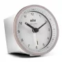 Despertador de cuarzo Braun BC07 rosa, blanco