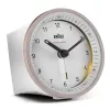Despertador de cuarzo Braun BC07 rosa, blanco