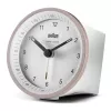 Despertador de cuarzo Braun BC07 rosa, blanco