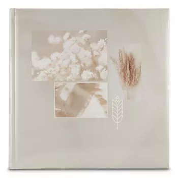 Álbum de fotos Hama Singo II beige 400 hojas 10 x 15 encuadernación