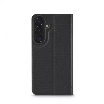 Funda tipo cartera HAMA para pantallas de 17 cm (6,7 pulgadas) — compatible con Samsung Galaxy S26+, negra, 2 compartimentos para tarjetas, soporte de mesa