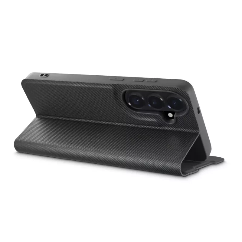 Funda tipo cartera HAMA para pantallas de 17 cm (6,7 pulgadas) — compatible con Samsung Galaxy S26+, negra, 2 compartimentos para tarjetas, soporte de mesa
