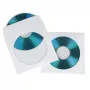 Fundas de papel para CD Hama, blancas, 100 unidades/paquete, 1 disco