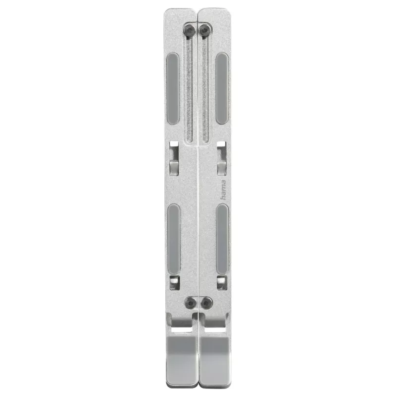 Soporte para portátil Hama de aluminio plata 39,1 cm (15,4 pulgadas)