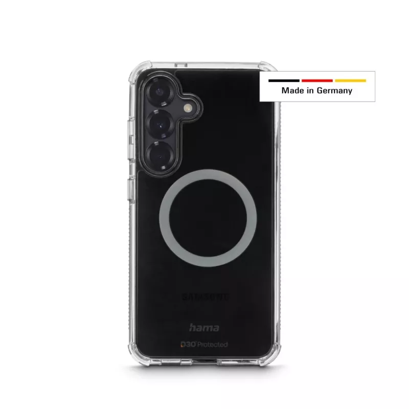 Funda para móvil HAMA Extreme Protect para Samsung Galaxy S25 FE, 17 cm (6,7 pulgadas), transparente