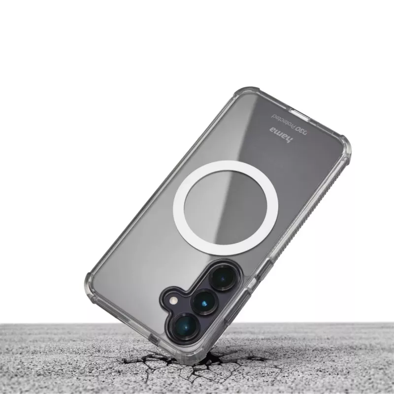 Funda para móvil HAMA Extreme Protect para Samsung Galaxy S25 FE, 17 cm (6,7 pulgadas), transparente
