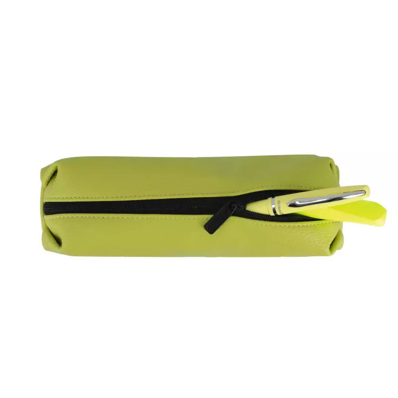 Estuche Herlitz Origami Apple Soft poliuretano verde 200x65x35mm