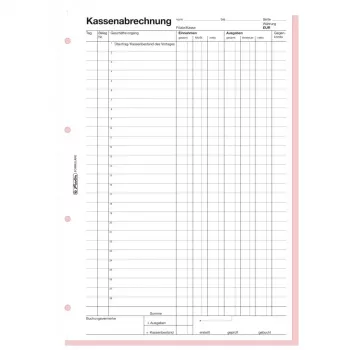 Libro de formularios de contabilidad Herlitz 882415 A4 100 páginas