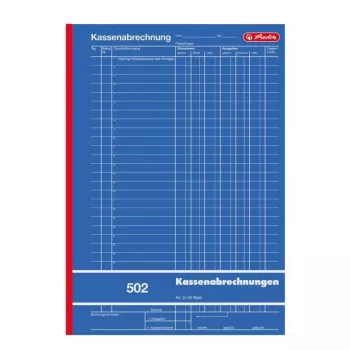 Libro de formularios de contabilidad Herlitz 882415 A4 100 páginas