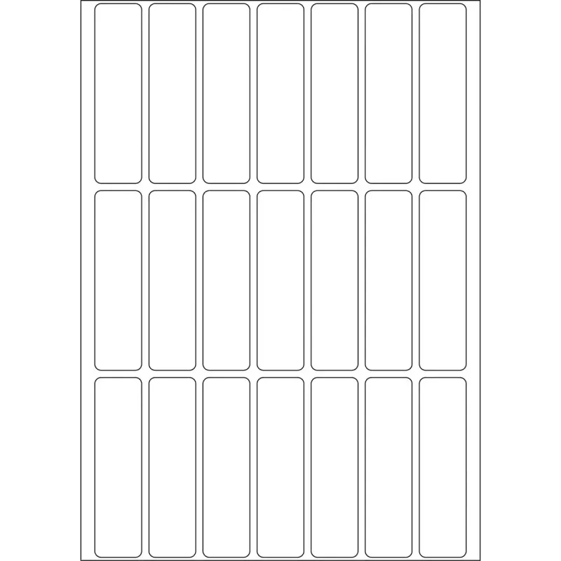 Etiquetas multiuso HERMA 13x50 mm blanco papel mate escritura a mano