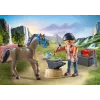 Set de juego granja Playmobil 71357 multicolor para edad 5-12
