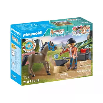 Set de juego granja Playmobil 71357 multicolor para edad 5-12