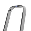 Escalera de peldaños de aluminio Krause Corda 5 peldaños, altura máxima 300 cm, capacidad de carga 150 kg, 4,1 kg