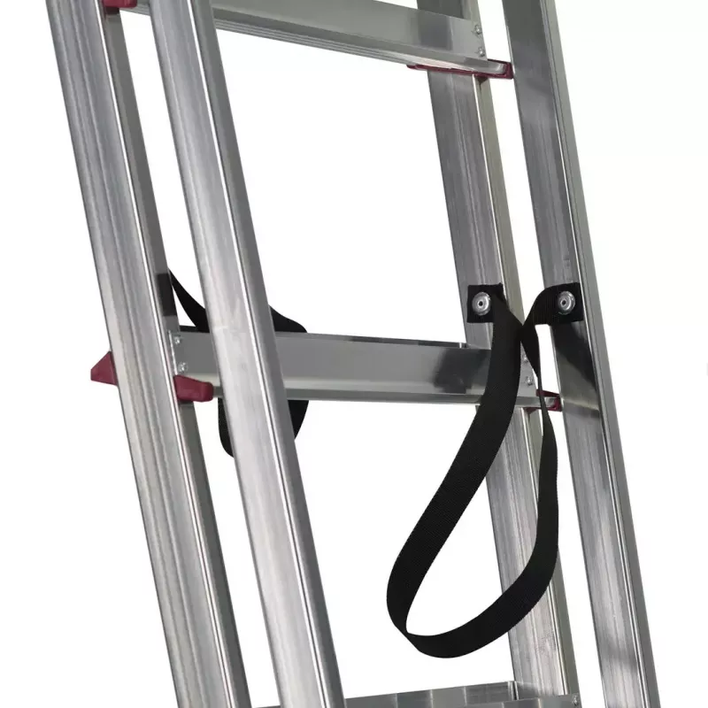 Escalera de peldaños de aluminio Krause Corda 5 peldaños, altura máxima 300 cm, capacidad de carga 150 kg, 4,1 kg