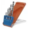 Juego de brocas kwb SILVER STAR HSS 6 uds. giro a la derecha
