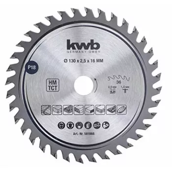 Disco de sierra circular KWB 581868 para metal 1 pieza 190 g